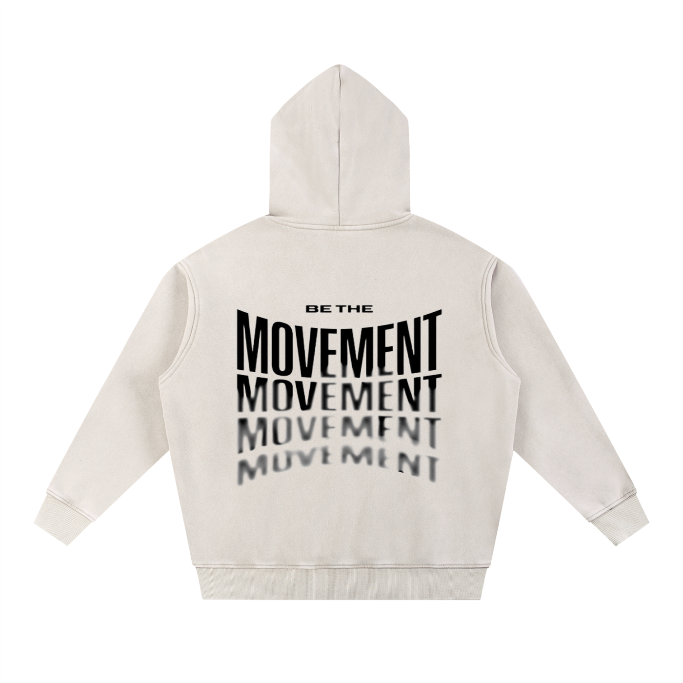 Snow Wash Fleece Oversize Hoodie