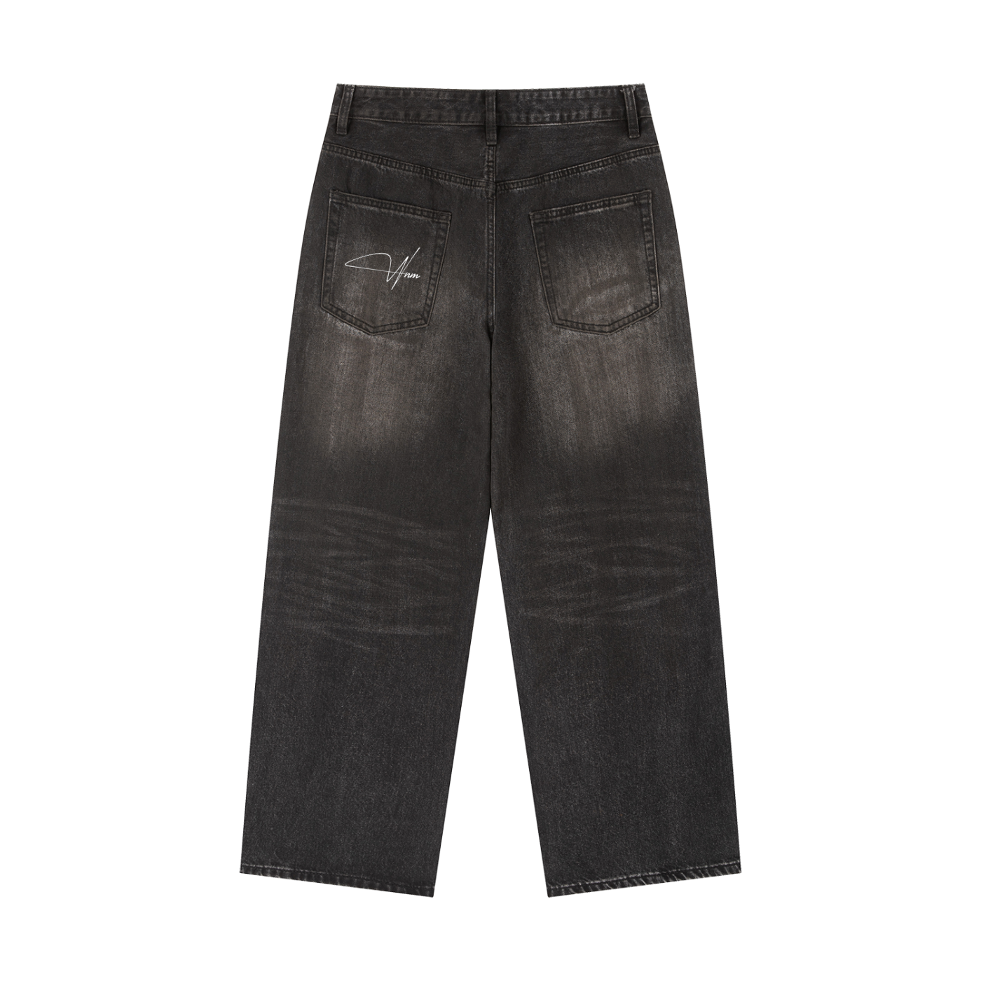 Vintage Wash Heavyweight Denim Jeans