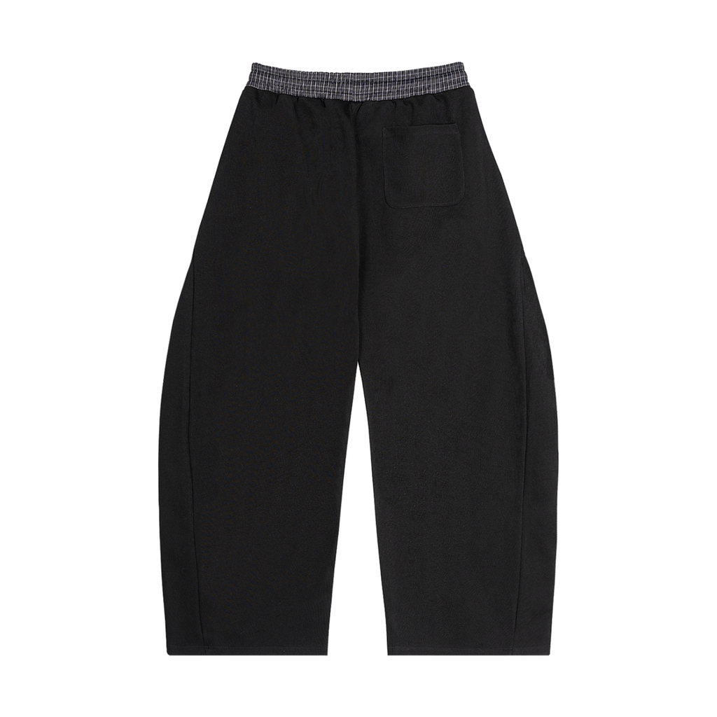 Boxer Baggy Sweatpants Black